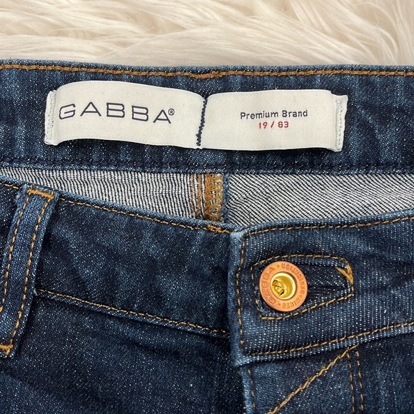 GABBA Rey Slim Fit Dark Denim Jeans - Picture 9 of 16
